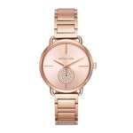 MICHAEL KORS PORTIA ROSE GOLD MK3640 WOMEN'S WATCH - H2 Hub Watches