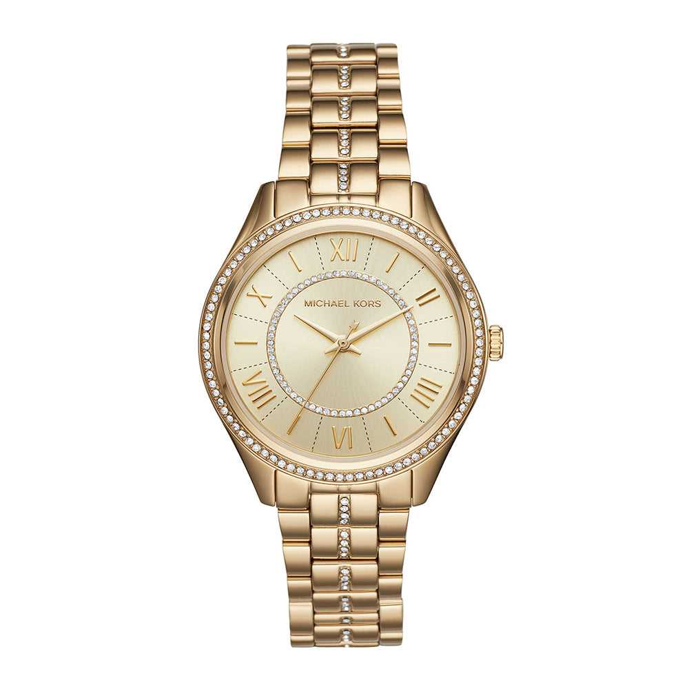 MICHAEL KORS LAURYN GOLD TONE MK3719 WOMEN'S WATCH - H2 Hub Watches