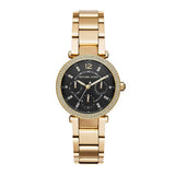 MICHAEL KORS MINI PARKER GOLD TONE CHRONOGRAPH MK3790 WOMEN'S WATCH - H2 Hub Watches