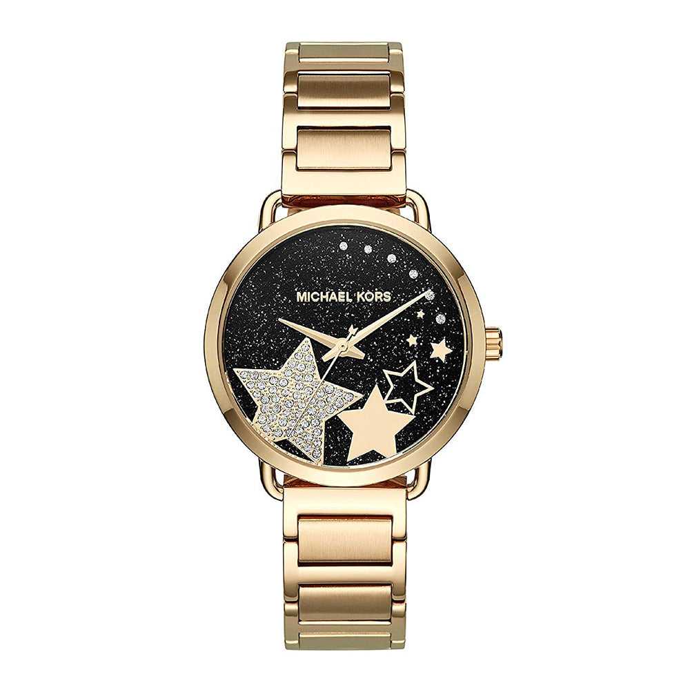 MICHAEL KORS PORTIA GOLD TONE MK3794 WOMEN'S WATCH - H2 Hub Watches