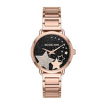 MICHAEL KORS PORTIA ROSE GOLD MK3795 WOMEN'S WATCH - H2 Hub Watches
