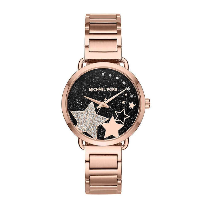 MICHAEL KORS PORTIA ROSE GOLD MK3795 WOMEN'S WATCH - H2 Hub Watches