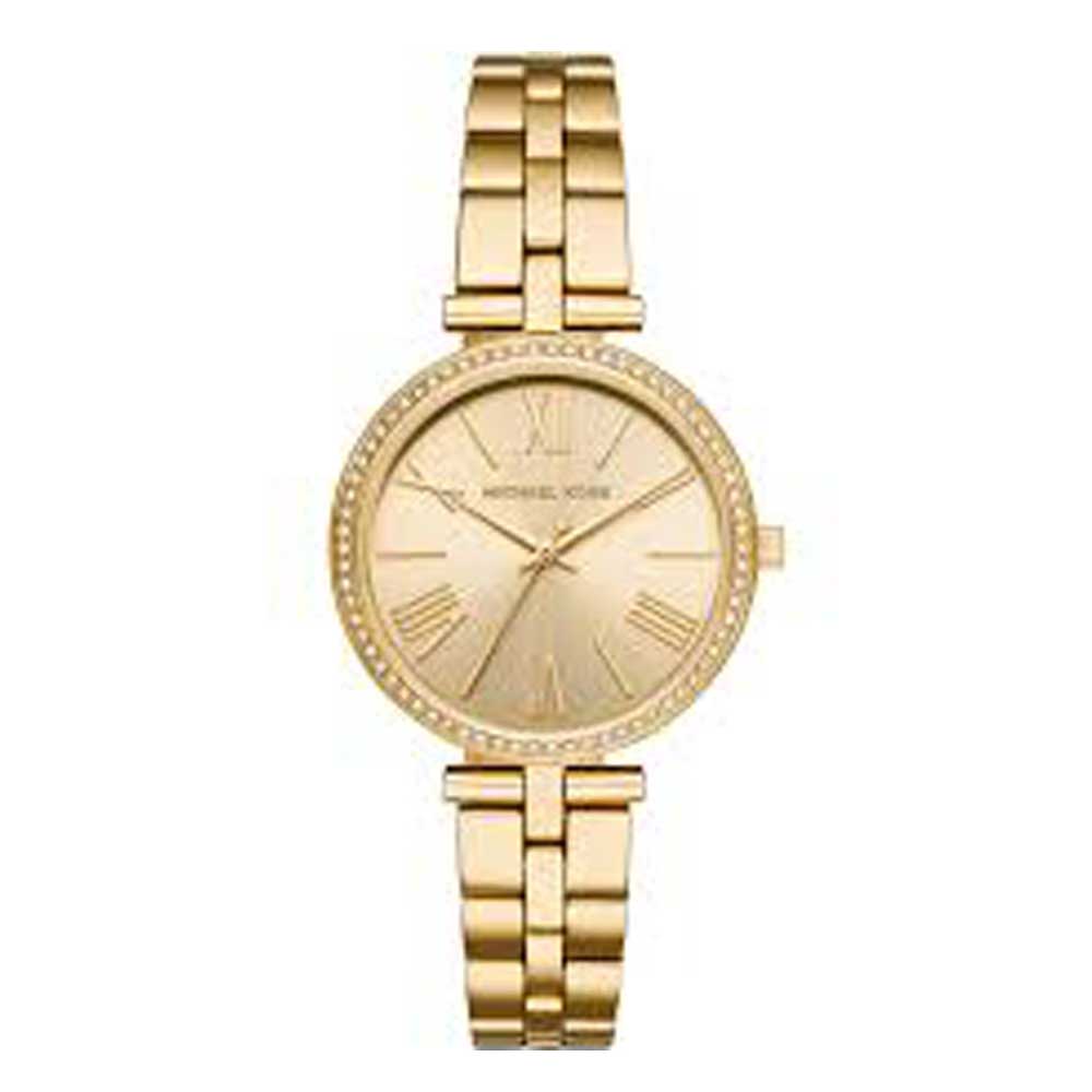 MICHAEL KORS MACI ANALOG QUARTZ GOLD STAINLESS STEEL MK3903 WOMEN'S WATCH - H2 Hub Watches