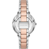 Michael Kors Analog White Dial And Two-Tone Stainless Steel Strap Women Watch MK4667