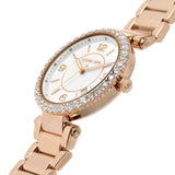 Michael Kors Parker Lux Rose Gold Stainless Steel Strap Women Watch MK4695