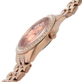 Michael Kors Harlowe Rose Gold Dial Stainless Steel Strap Women Watch MK4710