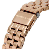 Michael Kors Harlowe Rose Gold Dial Stainless Steel Strap Women Watch MK4710