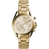 Michael Kors Chronograph Gold Dial And Stainless Steel Strap Women Watch MK5798I