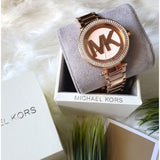 MICHAEL KORS PARKER ROSE GOLD STAINLESS STEEL MK5865 WOMEN'S WATCH