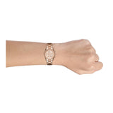Michael Kors Ritz Chronograph Rose Gold Stainless Steel Women Watch MK6357I