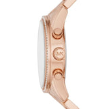 Michael Kors Ritz Chronograph Rose Gold Stainless Steel Women Watch MK6357I