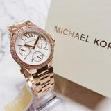 MICHAEL KORS MK6845 CAMILLE MULTIFUNCTION ROSE GOLD WOMEN'S WATCH