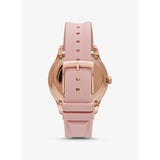 MICHAEL KORS RUNWAY MK6854 PINK SILICONE STRAP WOMEN'S WATCH