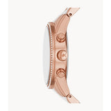 MICHAEL KORS RITZ MK6940 CHRONOGRAPH ROSE-TONE STAINLESS STEEL WOMEN'S WATCH