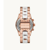 MICHAEL KORS RITZ MK6940 CHRONOGRAPH ROSE-TONE STAINLESS STEEL WOMEN'S WATCH