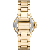 Michael Kors Camille Green Dial And Gold Stainless Steel Women Watch MK6981