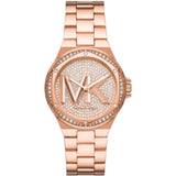 Michael Kors Rose Gold Dial And Stainless Steel Strap Women Watch MK7230