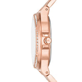 Michael Kors Rose Gold Dial And Stainless Steel Strap Women Watch MK7230