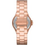 Michael Kors Rose Gold Dial And Stainless Steel Strap Women Watch MK7230