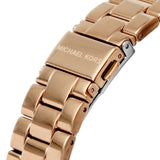 Michael Kors Rose Gold Dial And Stainless Steel Strap Women Watch MK7230