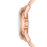 Michael Kors Camille White Dial Rose Gold Stainless Steel Strap Women Watch MK7271
