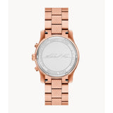 Michael Kors Chronograph Rose Gold Stainless Steel Strap Women Watch MK7324
