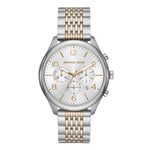 MICHAEL KORS MERRICK CHRONOGRAPH TWO TONE STAINLESS STEEL MK8660 MEN'S WATCH - H2 Hub Watches