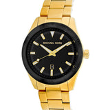Michael Kors MK8816 Layton Three-Hand Gold-Tone Stainless Steel Men's  Watch