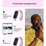 Fitbit Inspire 3 Black/Lilac Bliss  Unisex Smart Watch FB424BKLV-FRCJK