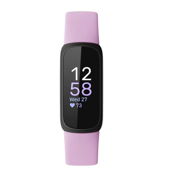 Fitbit Inspire 3 Black/Lilac Bliss  Unisex Smart Watch FB424BKLV-FRCJK
