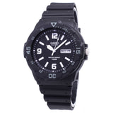 Casio General Analog Black Dial And Resin Strap Men Watch MRW-200H-1B2VDF-P