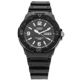 Casio General Analog Black Dial And Resin Strap Men Watch MRW-200H-1B2VDF-P