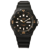 Casio General Day-Date Display With Black Resin Strap Men Watch MRW-200H-1EVDF-P