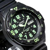 Casio General Black Resin Strap Unisex Watch MRW-200H-3BVDF-P