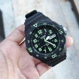Casio General Black Resin Strap Unisex Watch MRW-200H-3BVDF-P
