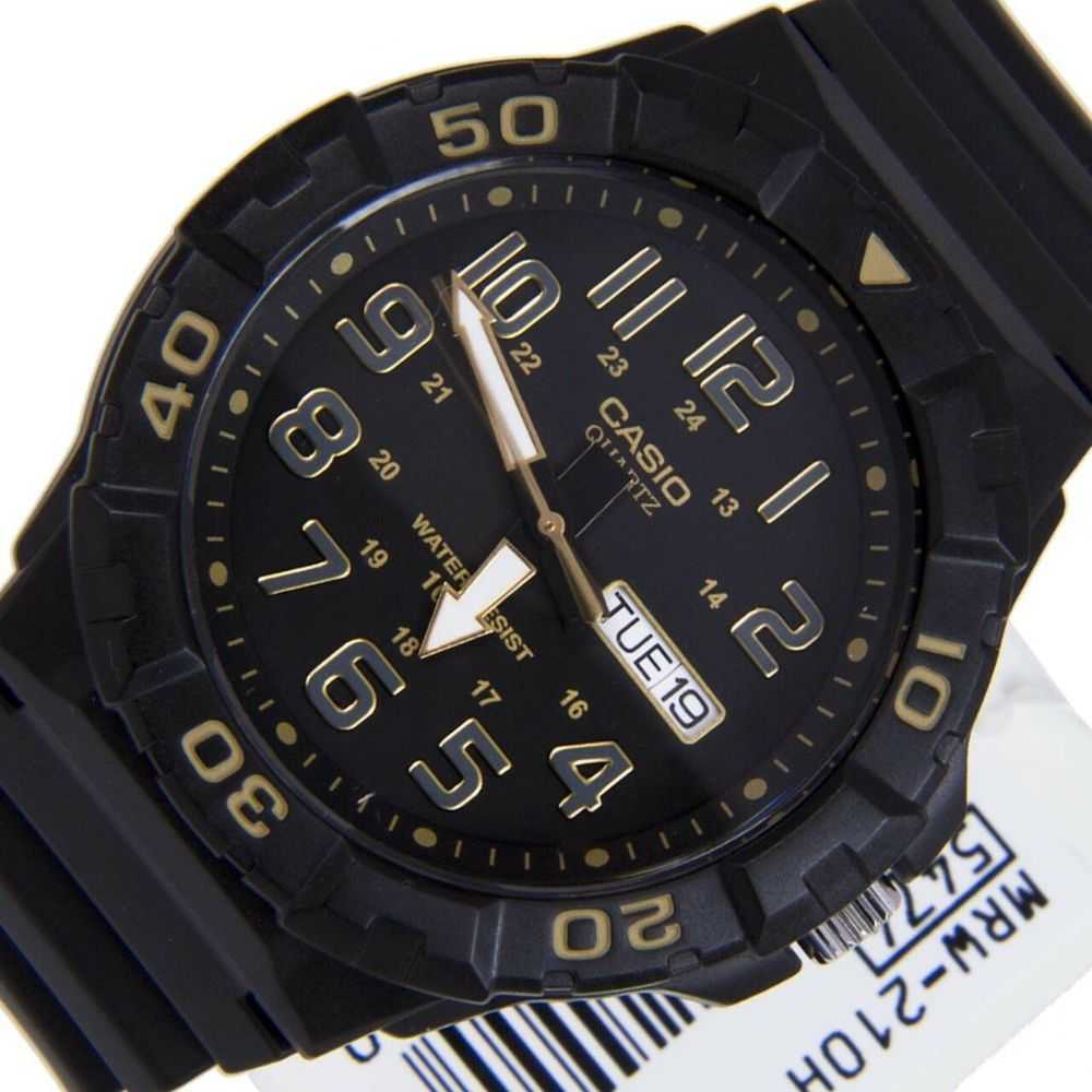 CASIO GENERAL MRW-210H-1A2VDF BLACK RESIN MEN'S WATCH - H2 Hub Watches