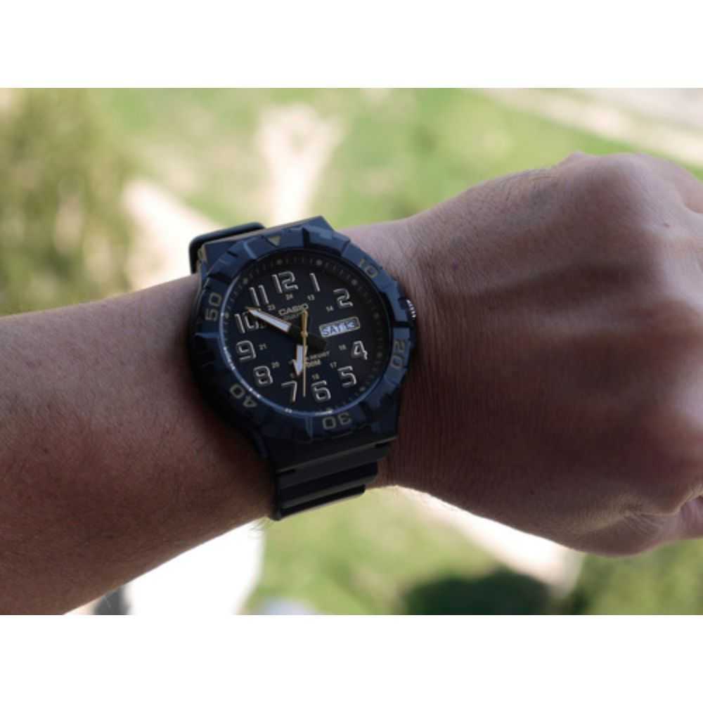CASIO GENERAL MRW-210H-1A2VDF BLACK RESIN MEN'S WATCH - H2 Hub Watches
