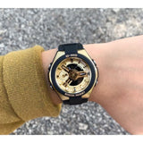 CASIO BABY-G MSG-400G-1A2DR DIGITAL QUARTZ GOLD STAINLESS STEEL BLACK RESIN WOMEN'S WATCH
