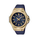 CASIO G-MS SOLAR MSG-S500G-2ADR-P BLUE RESIN STRAP WOMEN WATCH