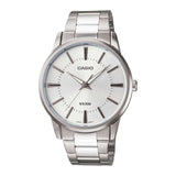 Casio General Silver Dial And Stainless Steel Strap Men Watch MTP-1303D-7AVDF-P
