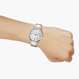Casio General Silver Dial And Stainless Steel Strap Men Watch MTP-1303D-7AVDF-P