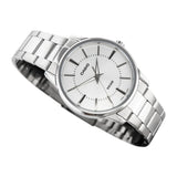Casio General Silver Dial And Stainless Steel Strap Men Watch MTP-1303D-7AVDF-P