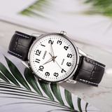 Casio General White Dial With Black Leather Strap Men Watch MTP-1303L-7BVDF-P