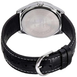 Casio General White Dial With Black Leather Strap Men Watch MTP-1303L-7BVDF-P