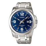 CASIO ENTICER MTP-1314D-2AVDF-P STAINLESS STEEL MEN WATCH