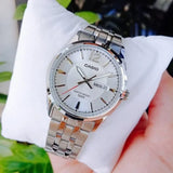 Casio General Silver Dial Stainless Steel Strap Men Watch MTP-1335D-7AVDF-P