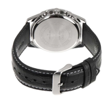 Casio General Chronograph Black Leather Strap Men Watch MTP-1375L-7AVDF-P
