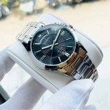 Casio General Black Dial Silver Stainless Steel Strap Men Watch MTP-1381D-1AVDF-P