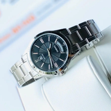 Casio General Black Dial Silver Stainless Steel Strap Men Watch MTP-1381D-1AVDF-P