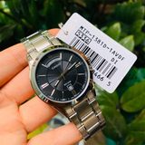 Casio General Black Dial Silver Stainless Steel Strap Men Watch MTP-1381D-1AVDF-P